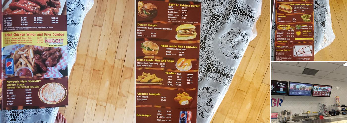 Baskin-Robbins Menu
