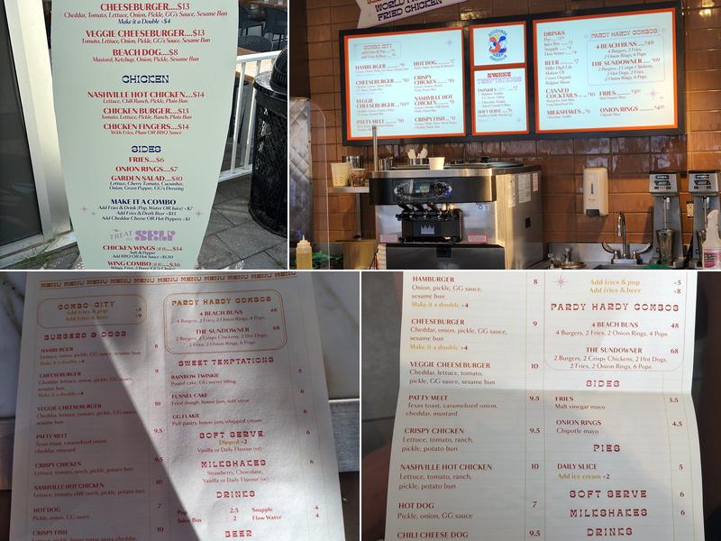 GG's Menu