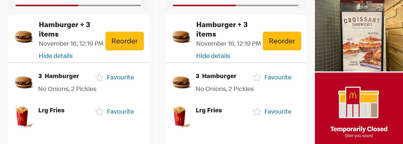 McDonald’s Menu