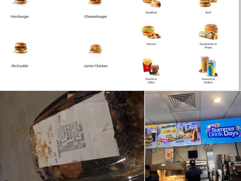McDonald's Menu