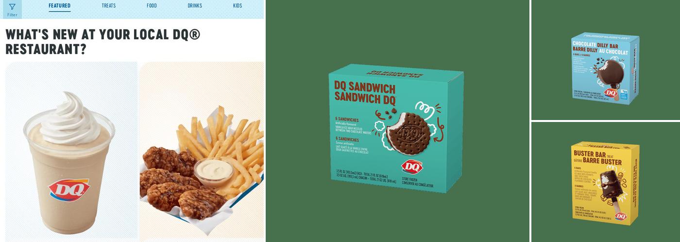Dairy Queen Menu