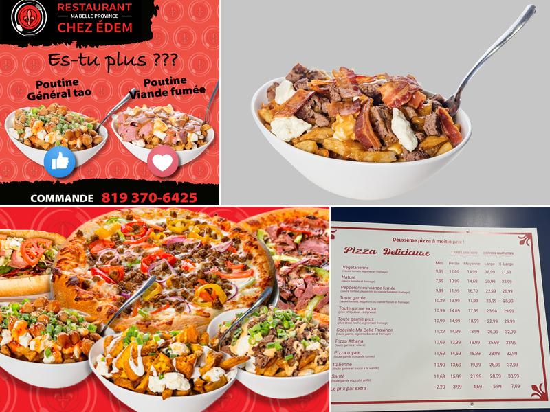 Ma belle province chez Edem Menu