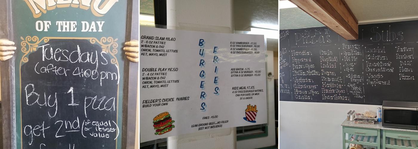 Percy's Pizzas & Subs Menu