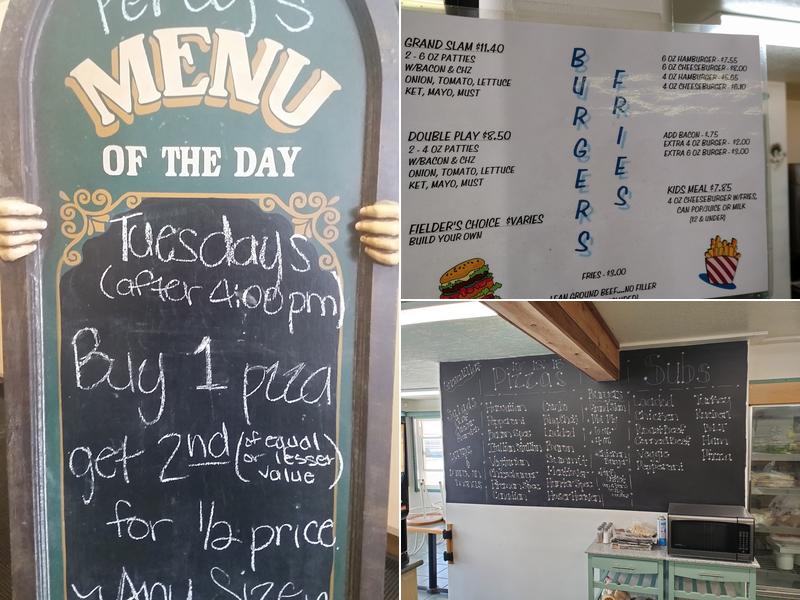 Percy's Pizzas & Subs Menu