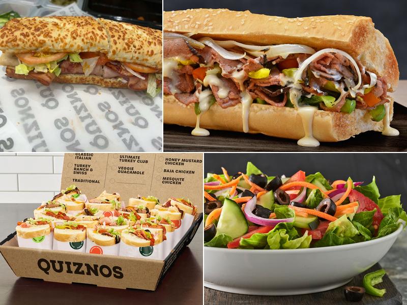 Quiznos Marine Drive Menu