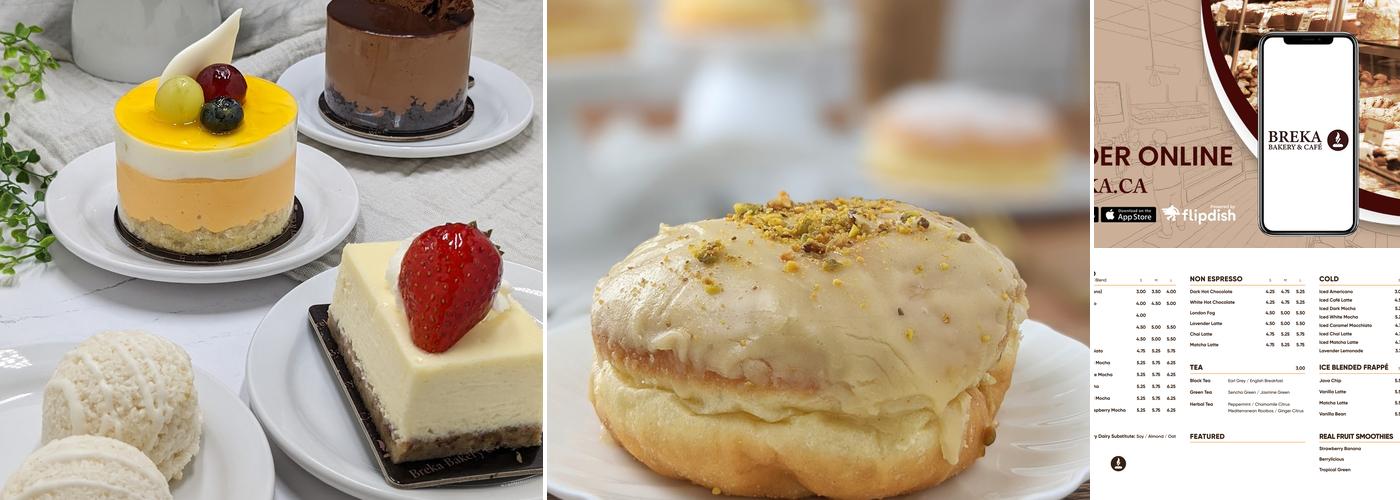 Breka Bakery & Café - W Hastings Menu