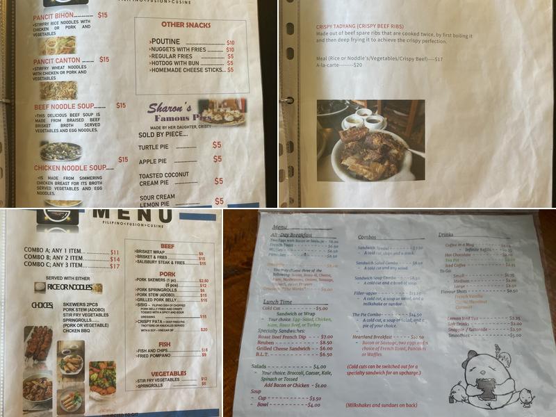 OK Cafe Menu