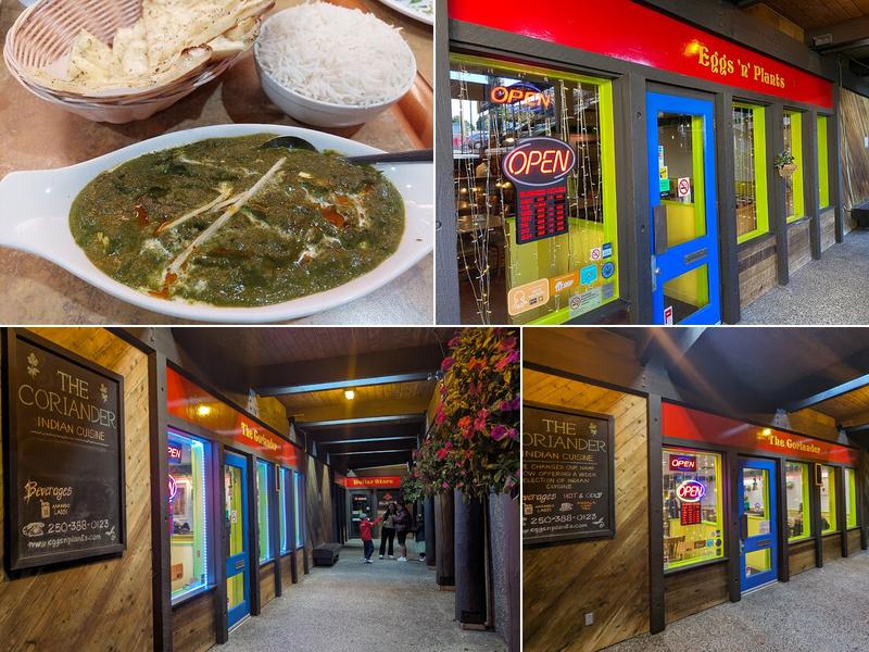 The Coriander Indian Restaurant lower level,  230 Menzies St #1, Victoria