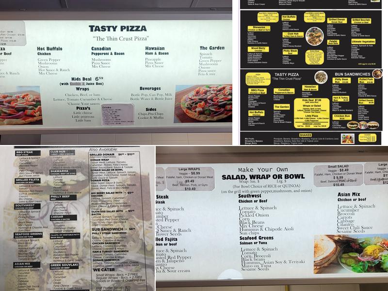 FRESHTIA Menu