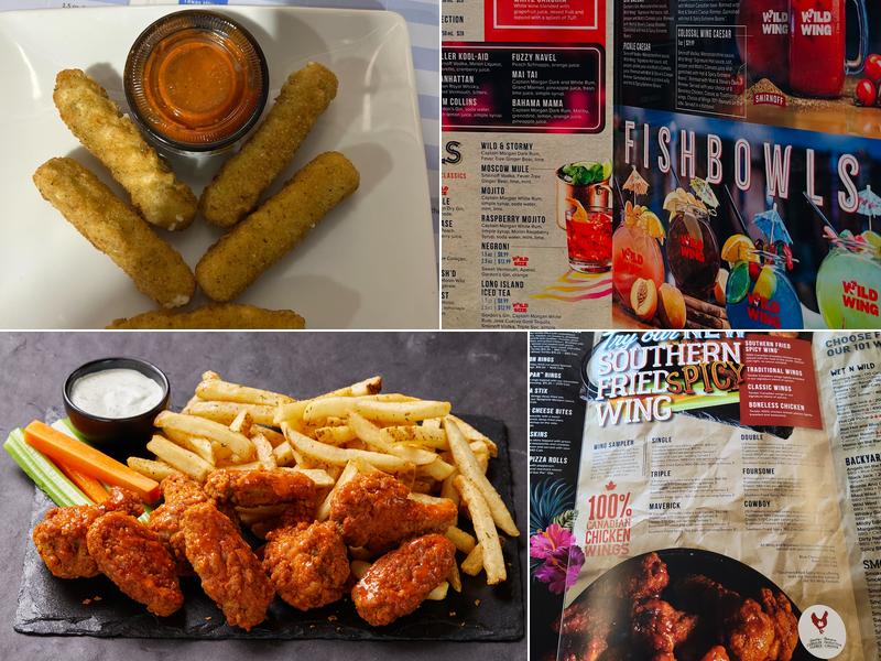 Wild Wing Menu