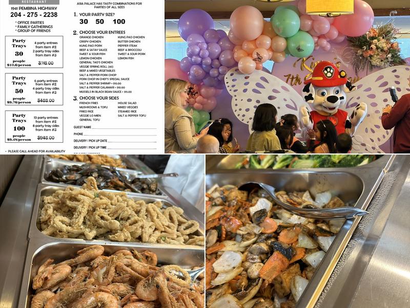 Asia Palace Menu
