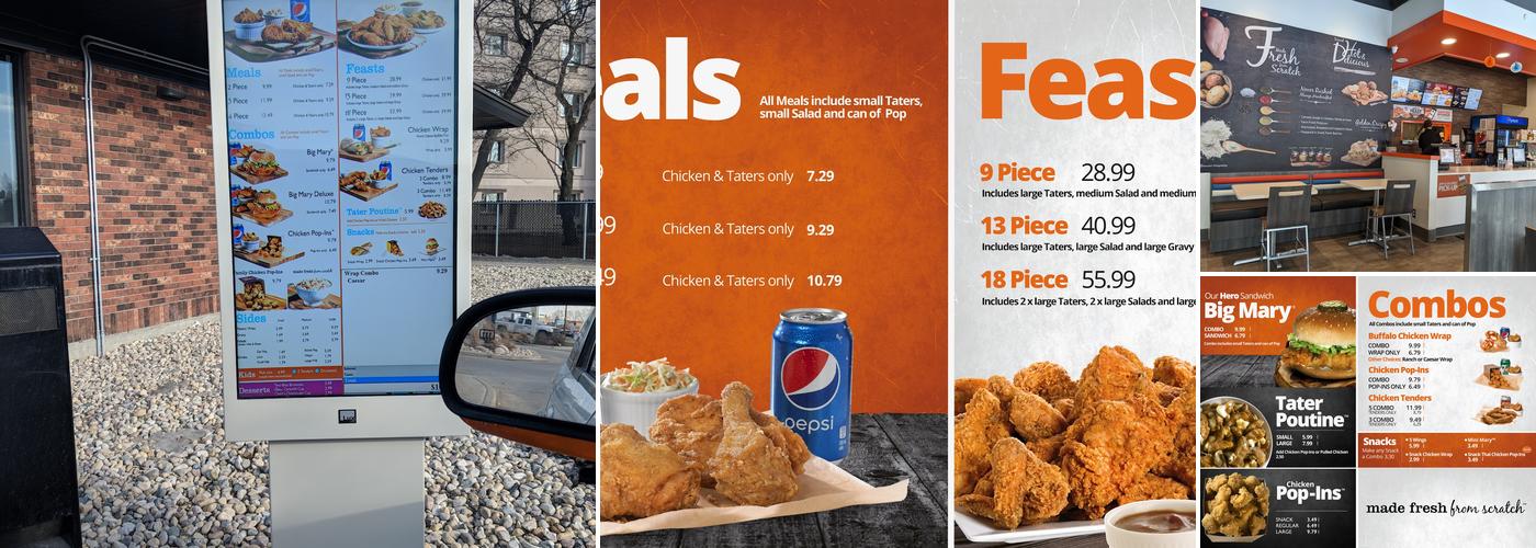 Mary Brown's Chicken Menu