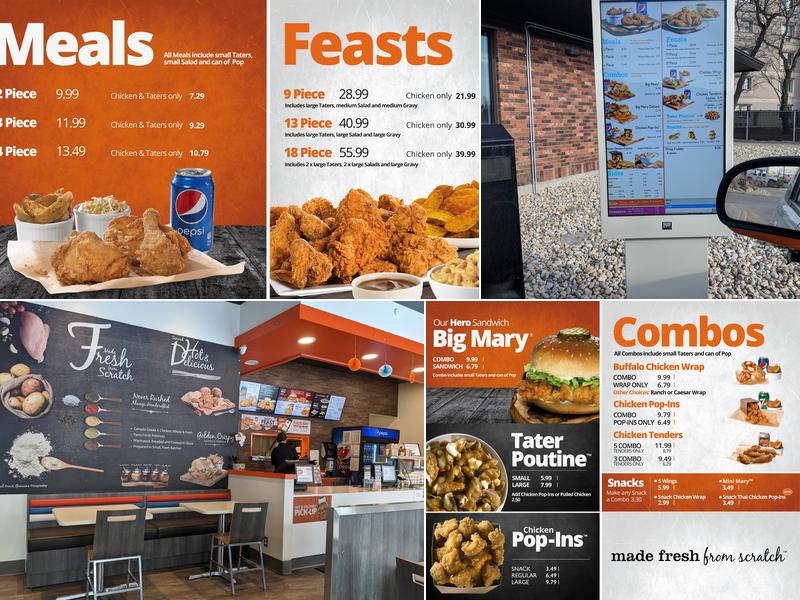 Mary Brown's Chicken Menu