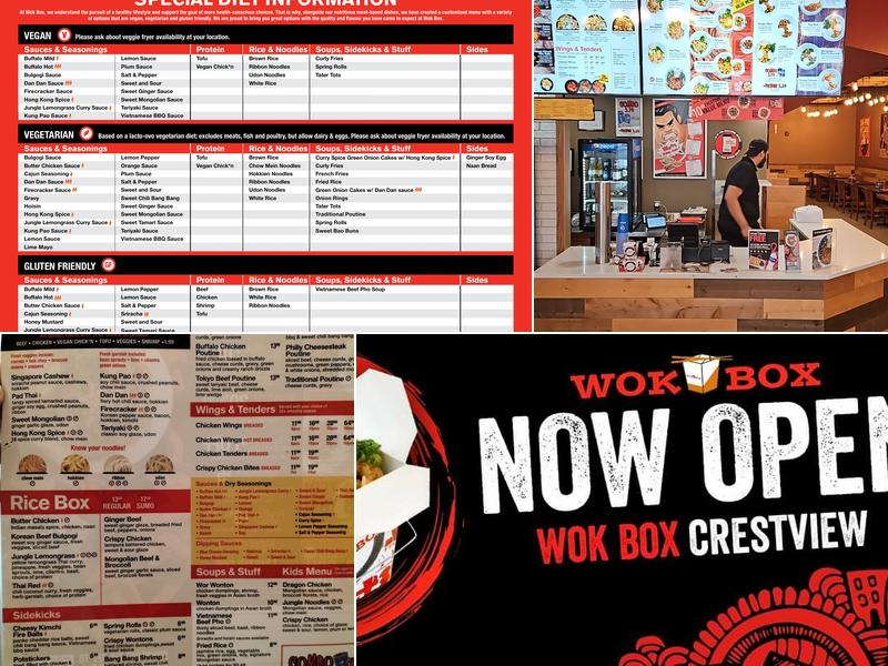 Wok Box - Crestview Menu
