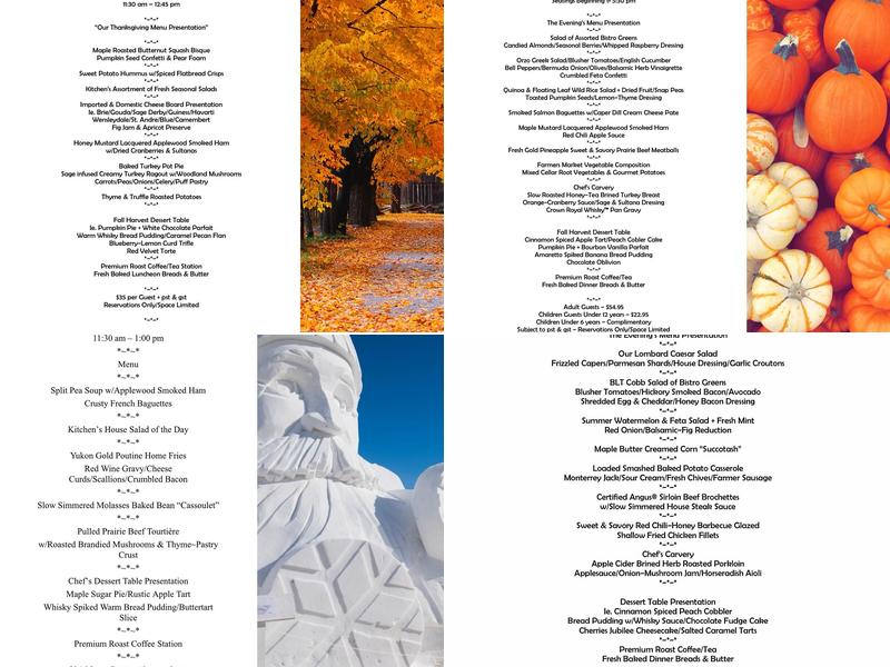 Bergmann's on Lombard Menu