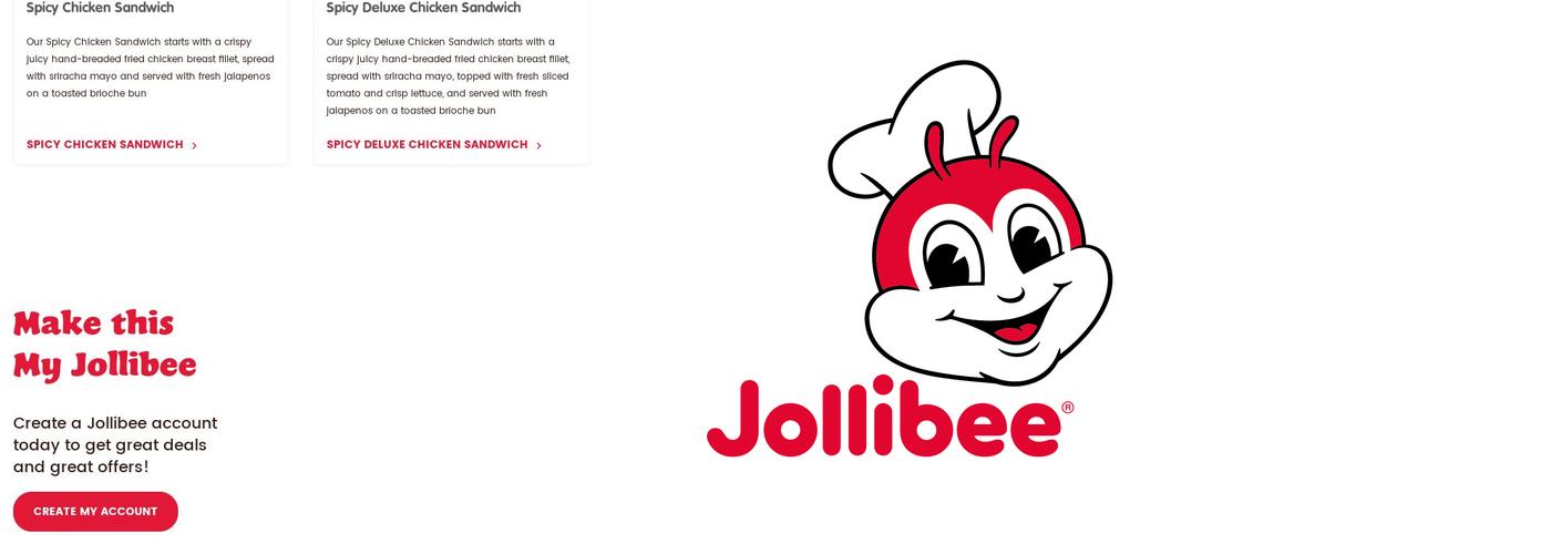 Jollibee Menu