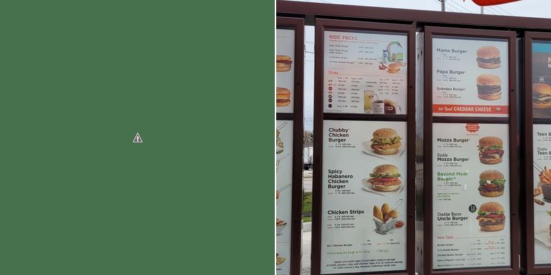A&W Canada Menu