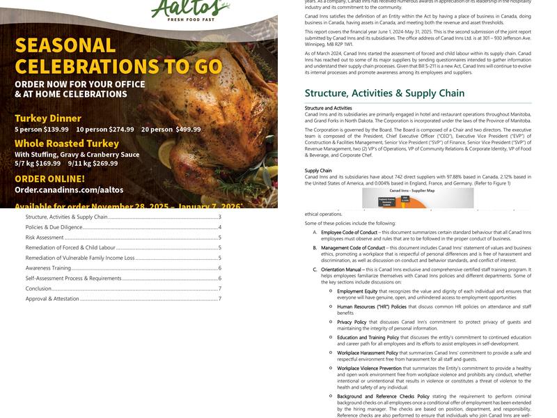 Aaltos Menu