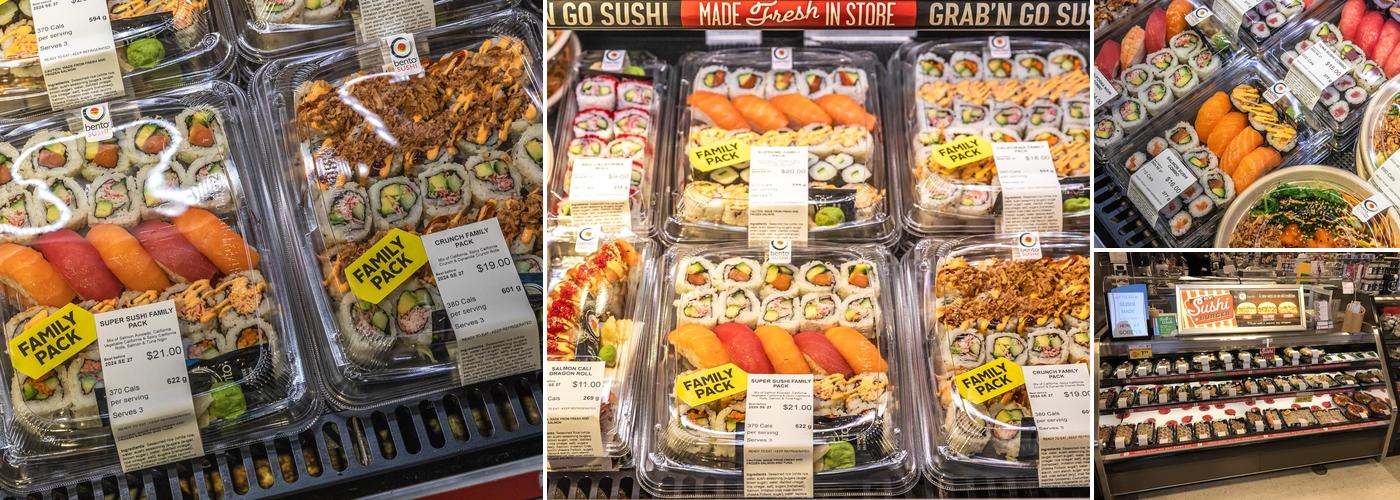 Bento Sushi Menu