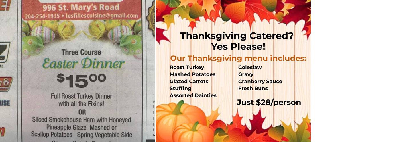 CJL Specialty Catering Menu