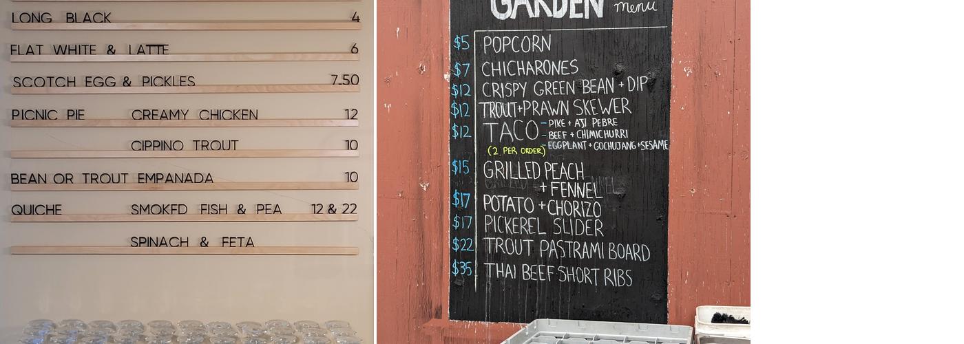 Fishy People Inc Menu