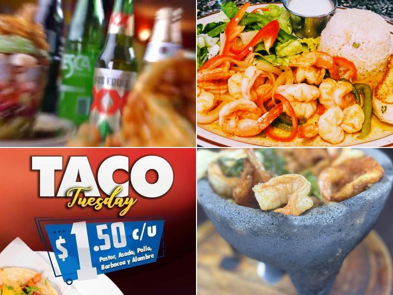 El sinaloense mariscos and grill Menu