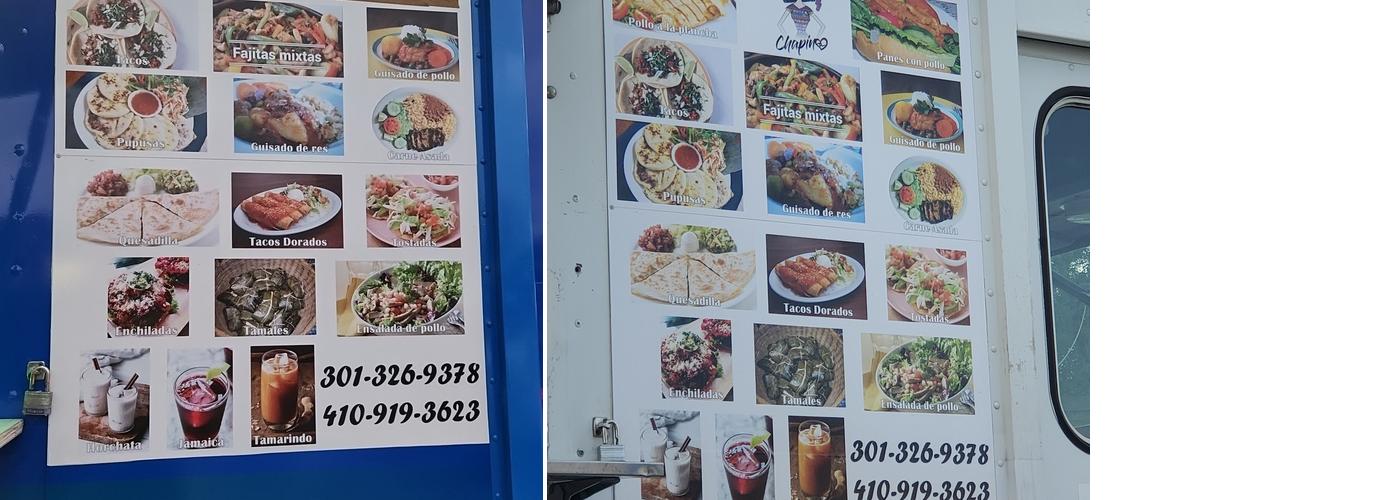 Tacos La Chapina Menu