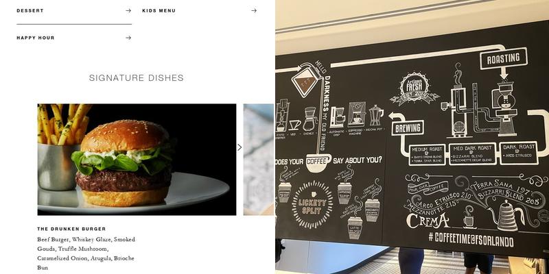 Lickety Split Menu