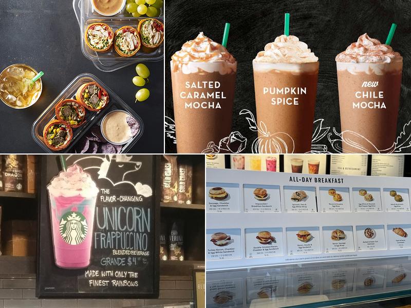 Starbucks Menu