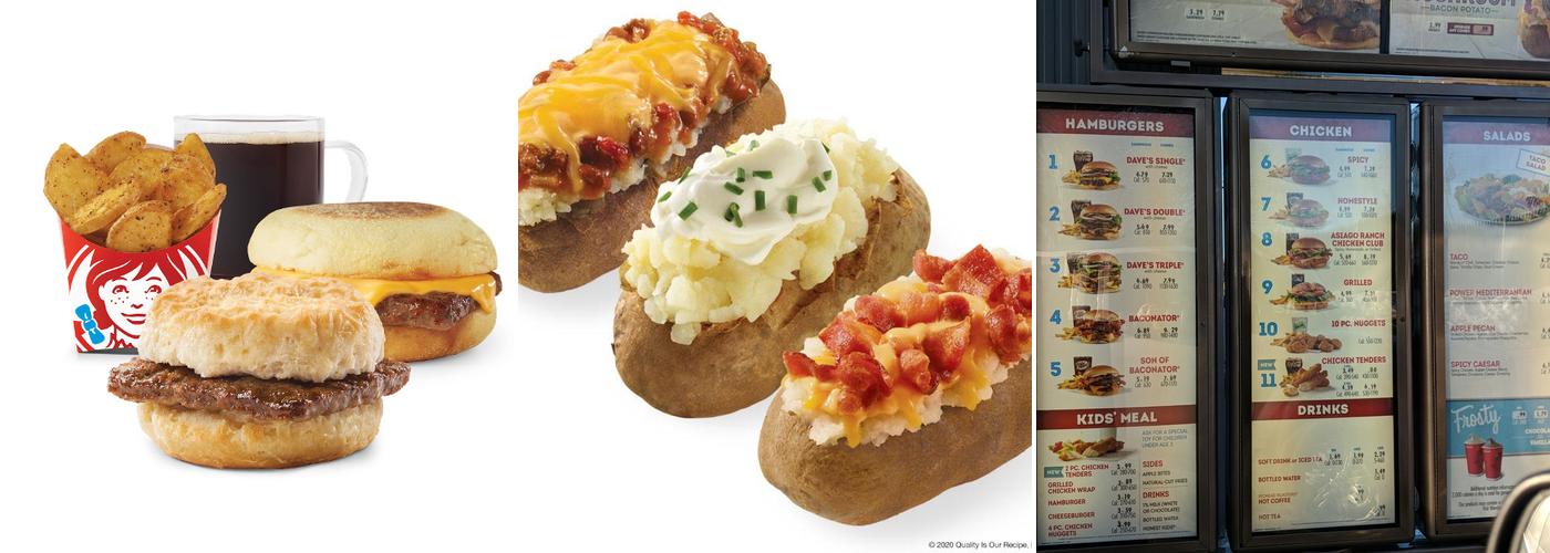 Wendy's Menu