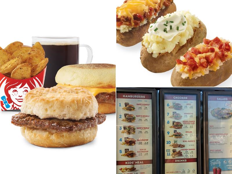Wendy's Menu