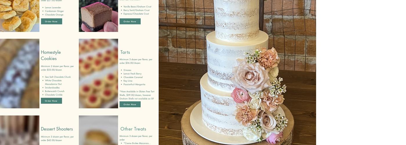 Whisk & Paddle Bakeshop Menu