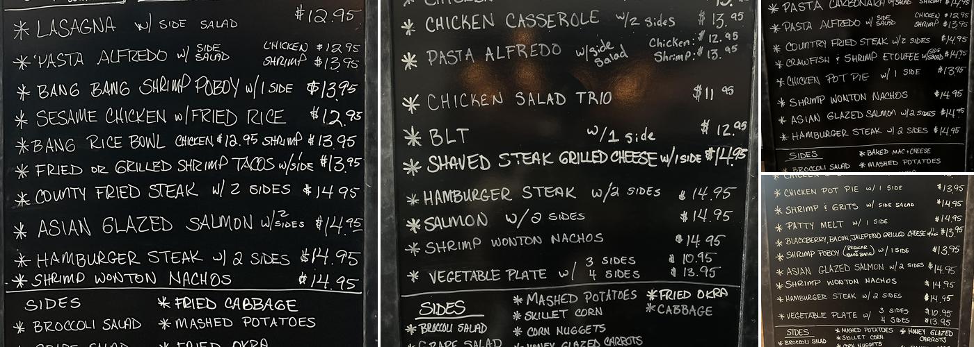 R&R Menu