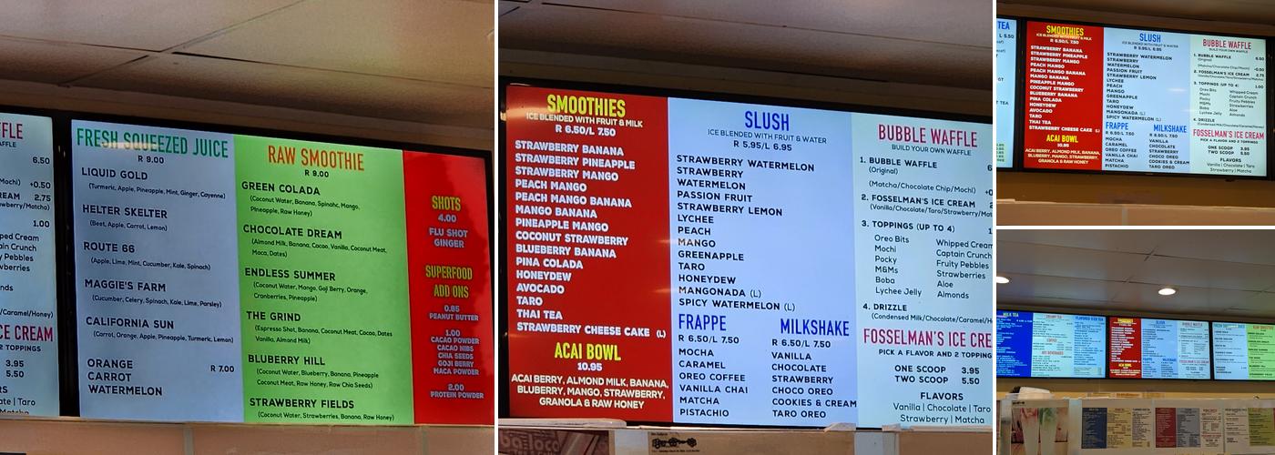 Simplee Boba Montrose Menu