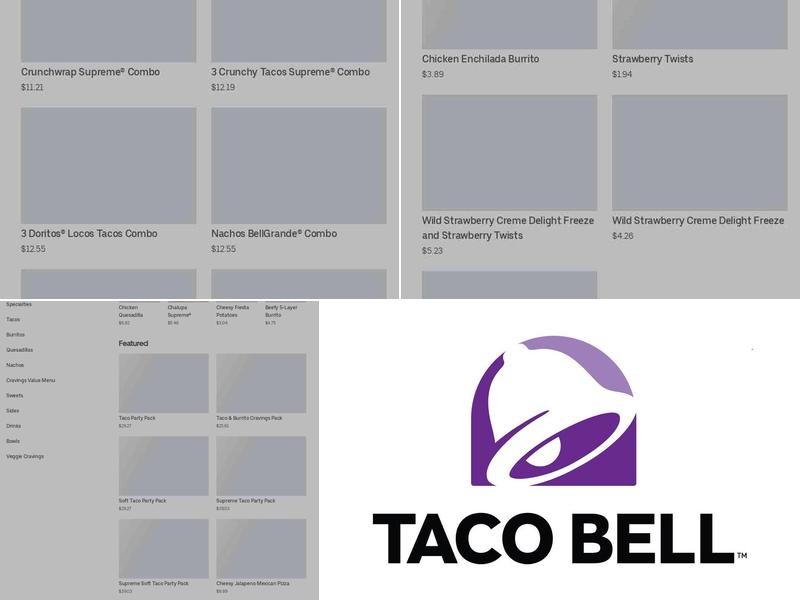 Taco Bell Menu