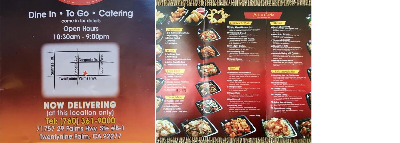 TK Donuts Menu