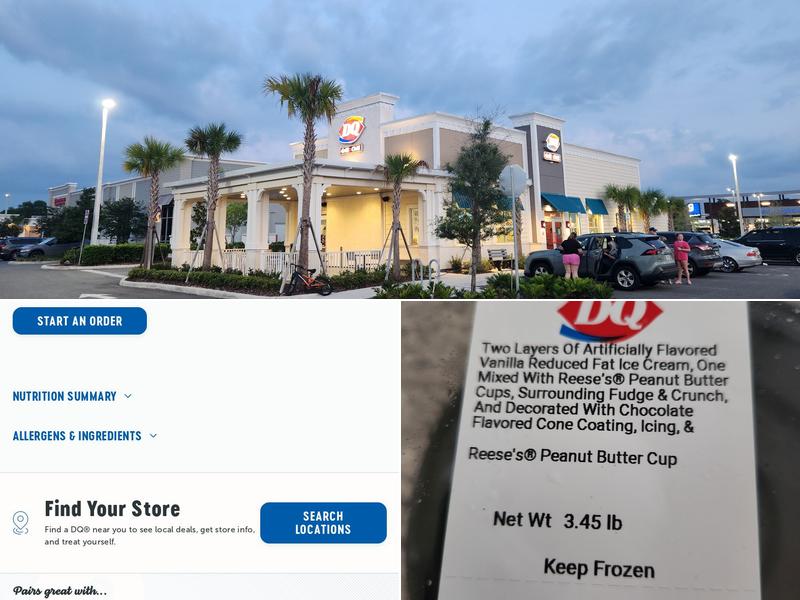 Dairy Queen Grill & Chill Menu