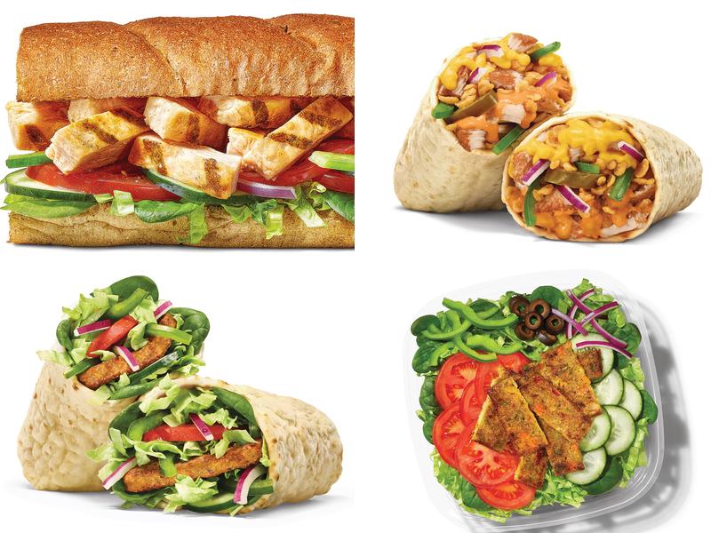 Subway Menu