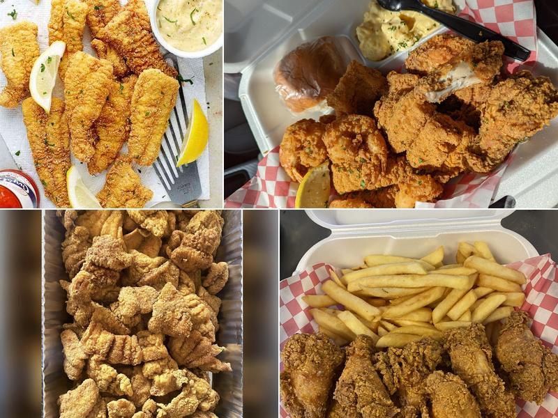 Blazin Cajin Chicken and Fish Food Truck