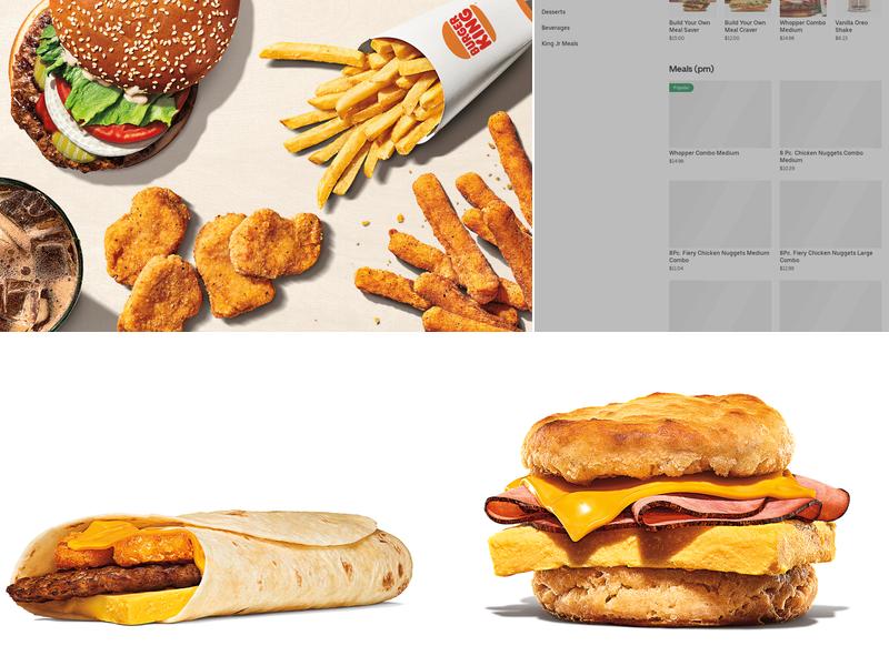 Burger King Menu