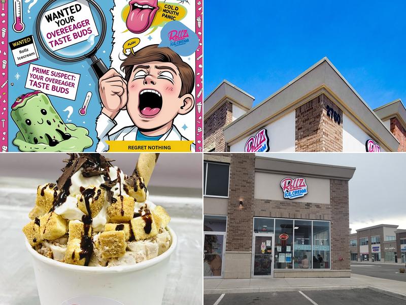 Rollz ice cream (North Park Drive, Brampton)