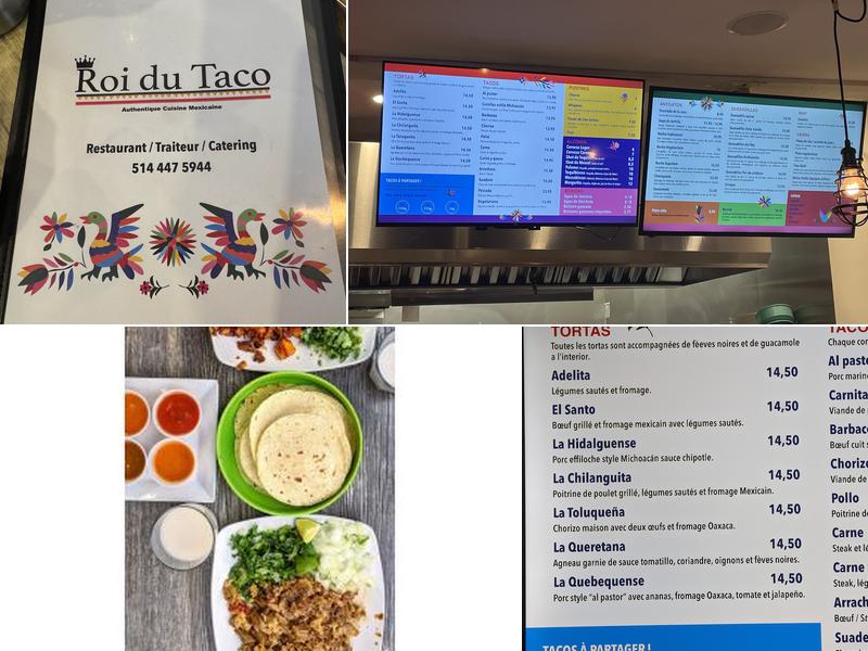 Roi du Taco express Menu