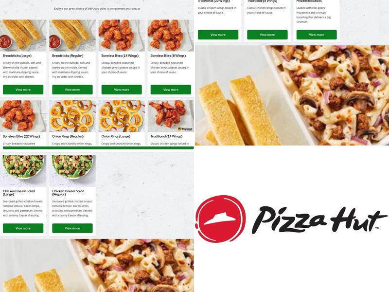 Pizza Hut Menu