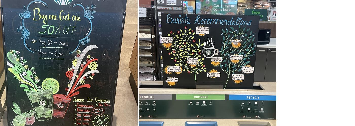 Starbucks Menu