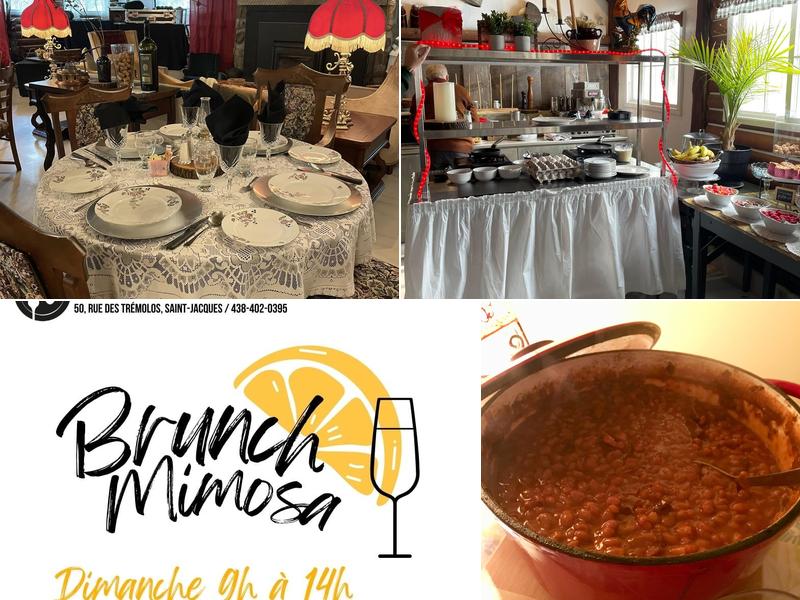 Bistro du Domaine Menu