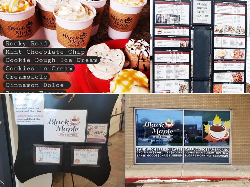 Black Maple Coffee Menu