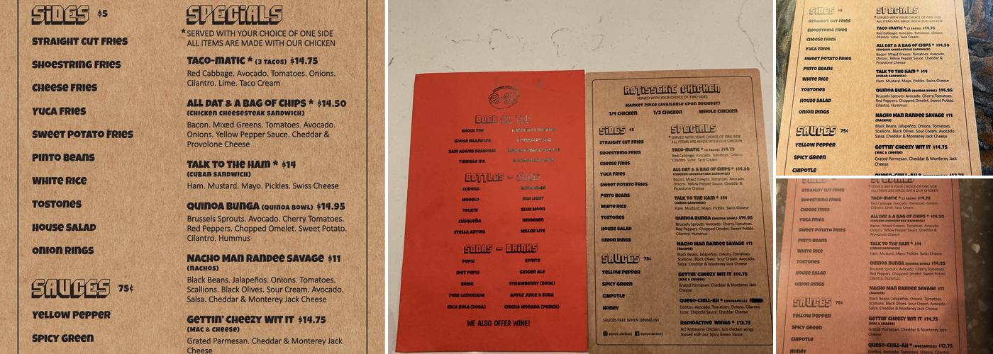 Po-Yo Menu