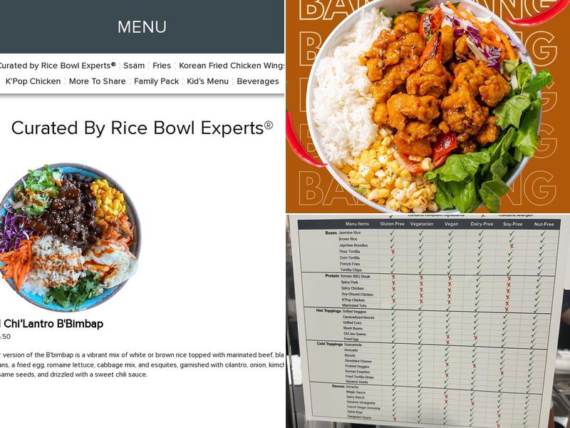 Chi'Lantro Menu