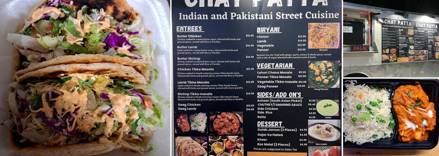 Chat Patta Austin Menu