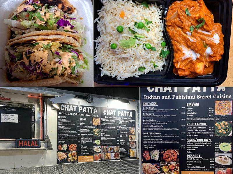 Chat Patta Austin Menu